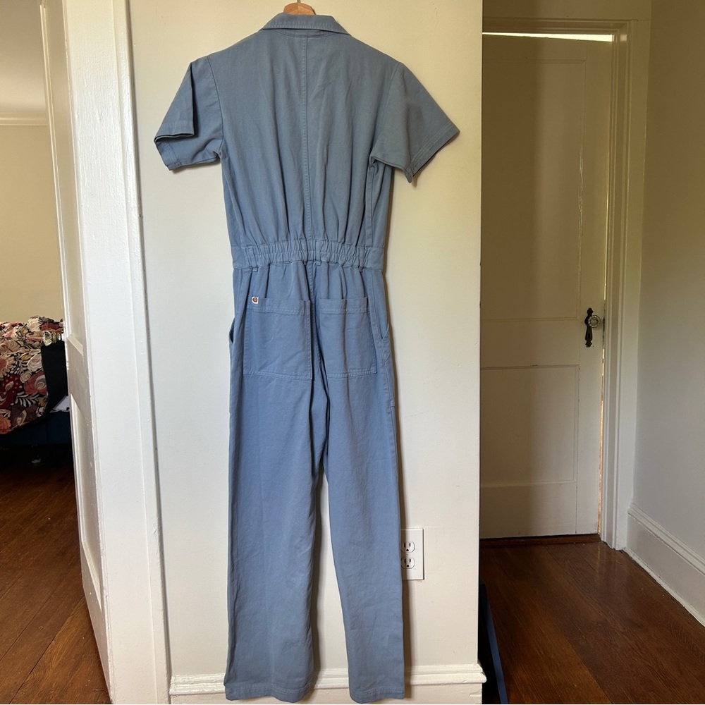NWOT Big Bud Press Periwinkle Jumpsuit - S - Picture 4 of 5